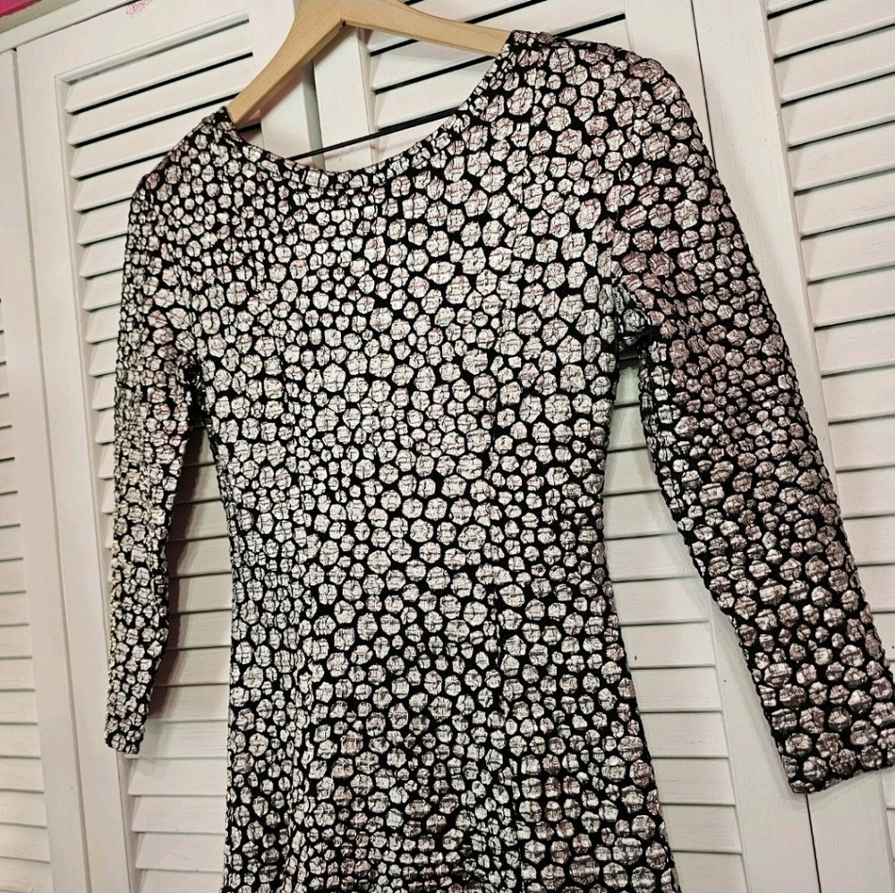 Vintage French Designer • 1980's Formal Dress - Picture 3 of 9